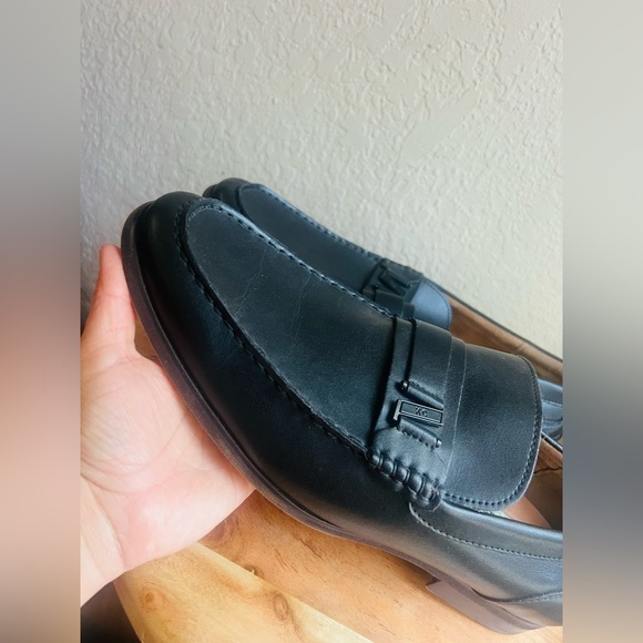 Kenneth Cole Reaction Callum 2.0 Belt Loafer Black Mens size 13 soft leather - Picture 5 of 16